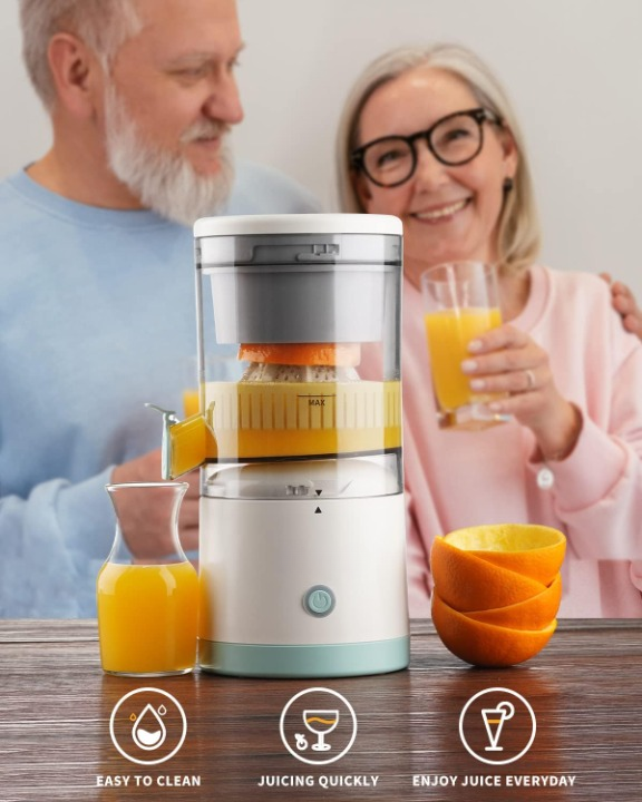 JuicerGo Pro – Exprimidor Inalámbrico Portátil para Jugos Frescos